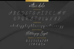 Arthur Dale Font