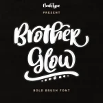 BrotherGlow Font