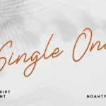 Single One Font