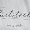 Tailstock Font
