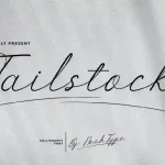 Tailstock Font
