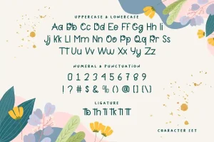 Back Green Font
