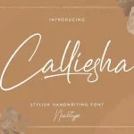 Calliesha Font
