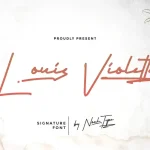 Louis Violette Font