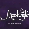 Machington Font