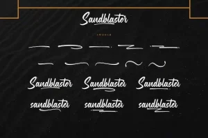 Sandblaster Font