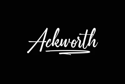 Ackworth Font