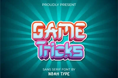 Game Tricks Font