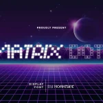 Matrix Dots Font