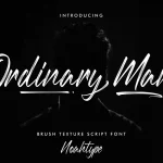 Ordinary Man Font