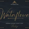 Waterflowers Font