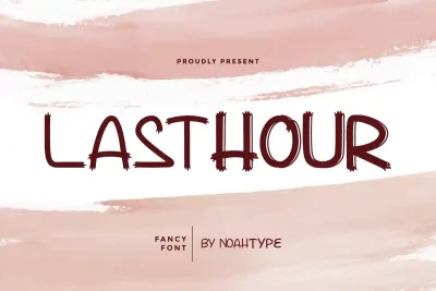 Lasthour Font