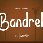 Bandrek Font
