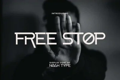 FreeStop Font