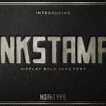 Inkstamp Font