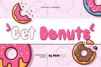 Get Donuts Font
