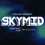 SkyMid Font