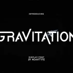 Gravitation Font