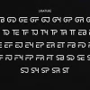 Gravitation Font