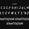 Gravitation Font