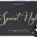 Special Night Font