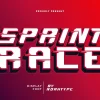 Sprint Race Font
