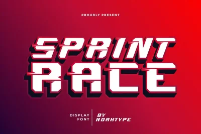 Sprint Race Font