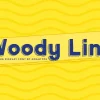 Woody Line Font