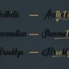 Baseliner Font
