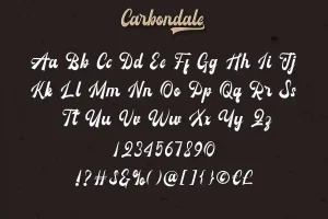 Carbondale Font