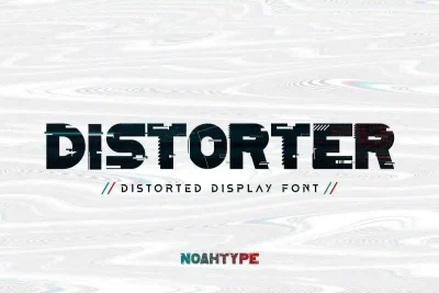 Distorter Font