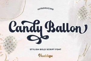 Candy Ballon Font