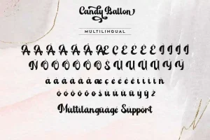 Candy Ballon Font