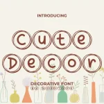 Cute Decor Font