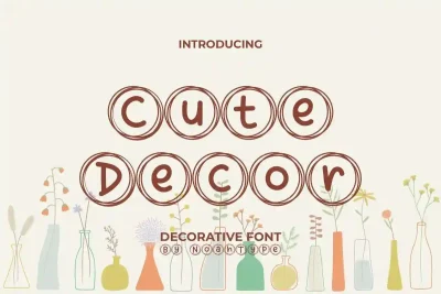 Cute Decor Font