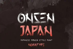Onsen Japan Font