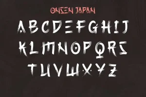 Onsen Japan Font