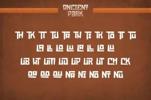 Ancient Park Font