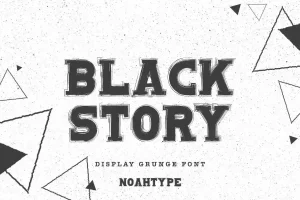 Black Story Font