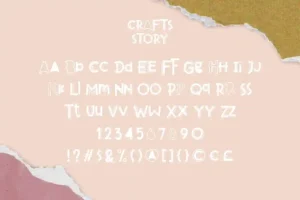 Crafts Story Font