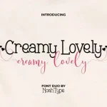 Creamy Lovely Font