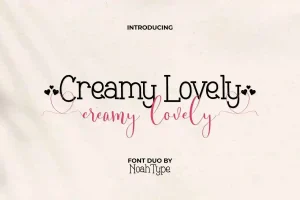 Creamy Lovely Font