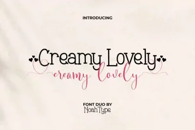 Creamy Lovely Font