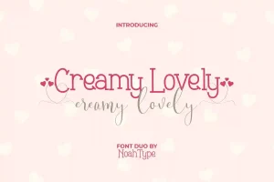 Creamy Lovely Font