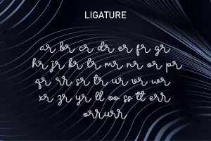 Dress Lines Font