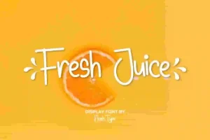 Fresh Juice Font