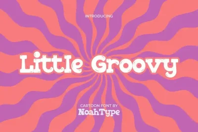 Little Groovy Font