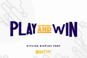 Play and Win Font