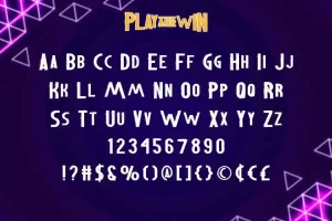 Play and Win Font