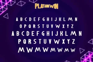 Play and Win Font